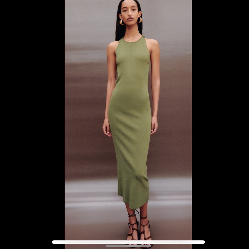 Knit Midi Dress